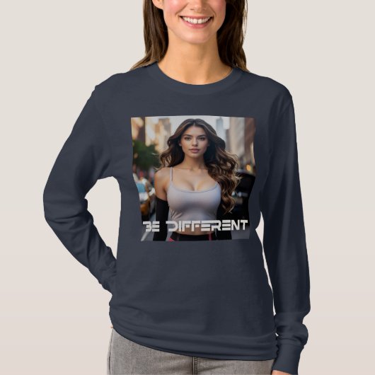 BE DIFFERENT T-Shirt (Vorderseite)