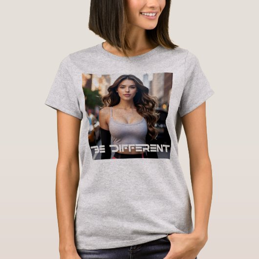 BE DIFFERENT T-Shirt (Vorderseite)