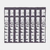 Be Direffent Fleecedecke (Vorderseite (Horizontal))