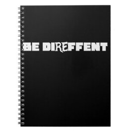 Be Direffent Notizblock