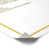 Be Encouraged - Poster (Ecke)