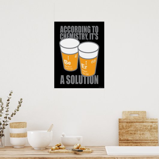 BE-ER POSTER (Küche)