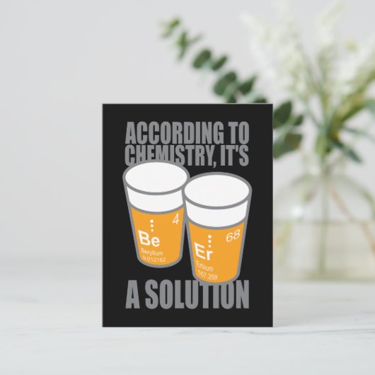 BE-ER POSTKARTE (Stehend Vorderseite)