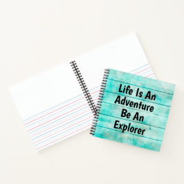 Be Explorer Travel Journal/Notebook Notizblock
