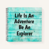 Be Explorer Travel Journal/Notebook Notizblock (Vorderseite)