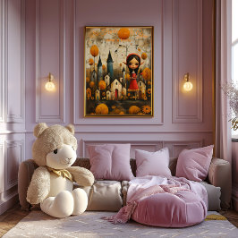 Be Fearless, Be You - Póster Inspirador para Niños Poster