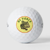 BE FIERCE TRIBAL TIGER CALLAWAY Golf Balls Golfball (Vorderseite)