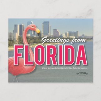 Be Floridian - Florida Postkarte