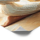 Be Forgiven, Christian Painting, Jesus and Woman  Poster (Ecke)