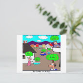 Be Fruitful & Multiply Funny Postkarte (Stehend Vorderseite)