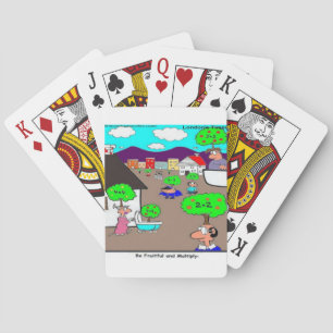 Be Fruitful & Multiply Funny Spielkarten