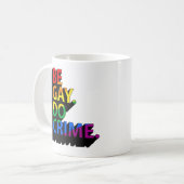 BE GAY DO CRIME KAFFEETASSE (Vorderseite Links)