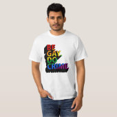 BE GAY DO CRIME T-Shirt (Vorne ganz)