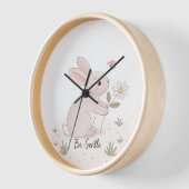 Be Gentle Baby Bunny – Minimalist Scandinavian Uhr (Winkel)