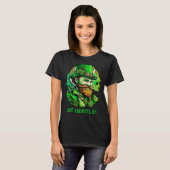 Be Gentle Gentleman St Patricks Day Irish Leprecha T-Shirt (Vorne ganz)