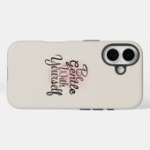 Be Gentle With Yourself iPhone Case  (Rückseite (Horizontal))