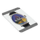 Be Genuine Refrigerator Magnet (Rechte Seite)