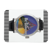 Be Genuine Refrigerator Magnet (Horizontal)