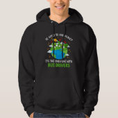 Be Good To Our Planet With Bus Drivers Earth Day Hoodie (Vorderseite)