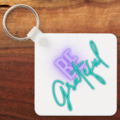 Be Grateful Mandala Schlüsselanhänger (Vorderseite)