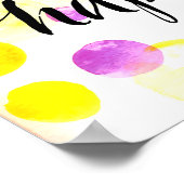 Be Happy 2 Poster (Ecke)