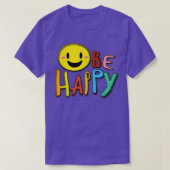 Be Happy 2 T-Shirt (Design vorne)