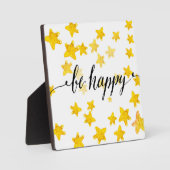 Be Happy 3 Fotoplatte (Vorderseite)