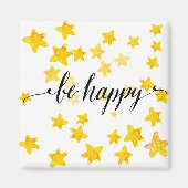Be Happy 3 Magnet (Vorne)