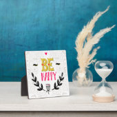 Be Happy 4 Fotoplatte (InSitu)