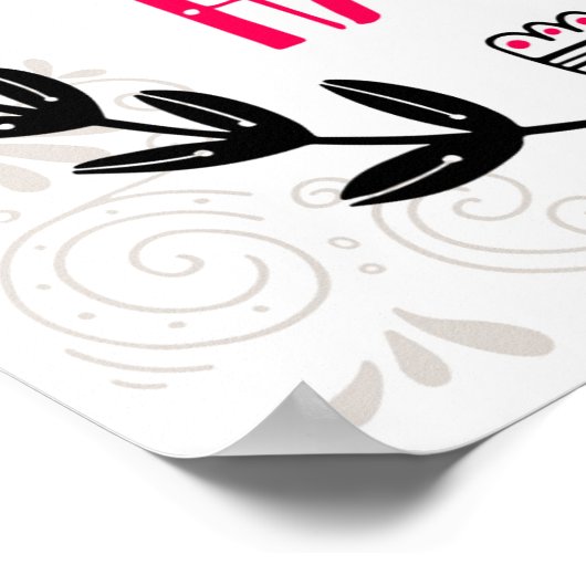 Be Happy 4 Poster (Ecke)