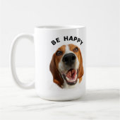Be Happy Beagle Kaffeetasse (Links)