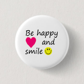Be happy button