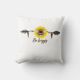 Be Happy Cushion Kissen