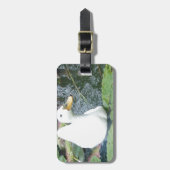 Be Happy Duck Gepäckanhänger (Vorderseite vertikal)