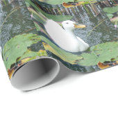 Be Happy Duck Geschenkpapier (Rolleneckpunkt)