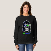 Be Happy Gorilla Sweatshirt (Vorne ganz)