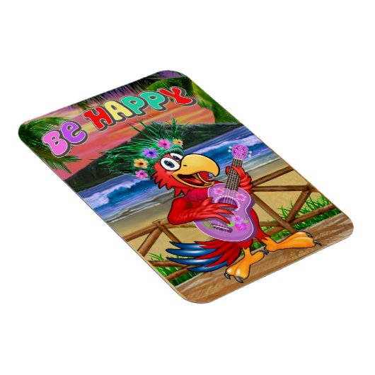 BE HAPPY MAGNET (Rechte Seite)