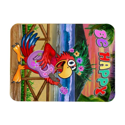 BE HAPPY MAGNET (Horizontal)