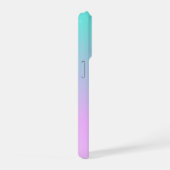 Be Happy Pastel Gradient iPhone Case Hülle (Rechte Seite)