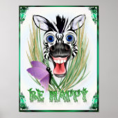 Be Happy Poster (Vorne)