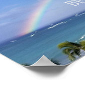 Be Happy Rainbow Poster (Ecke)
