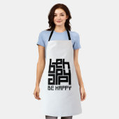 Be happy schürze (Getragen)