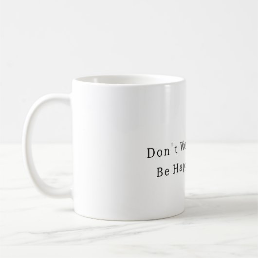 Be Happy Teapot Kaffeetasse (Links)