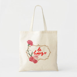 Be Happy Tote Bag Tragetasche