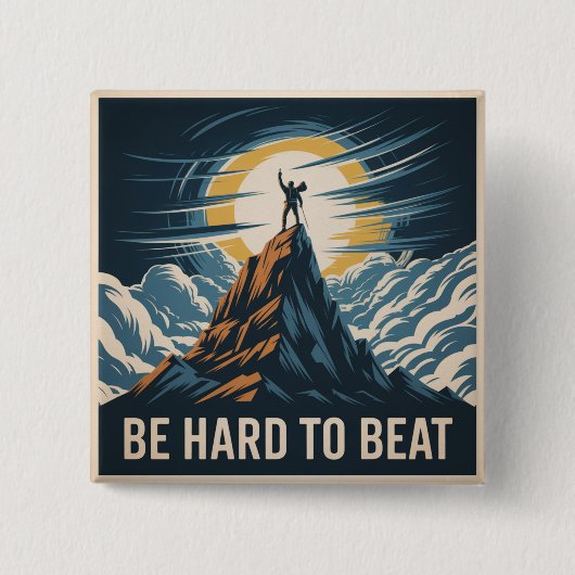 Be Hard To Beat Button (Vorderseite)