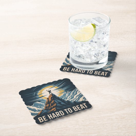 Be Hard To Beat Untersetzer (Vor Ort)