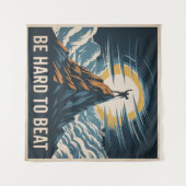 Be Hard To Beat Wandteppich (Vorderseite (Horizontal))