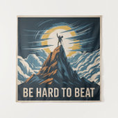 Be Hard To Beat Wandteppich (Vorderseite)