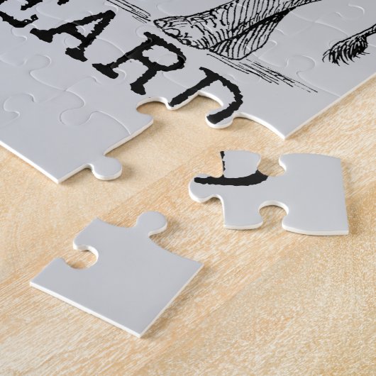 Be Heard Cute Elephant Puzzle (Seite)