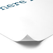 Be Here Now Insred Motivational Quote Minimalist G Poster (Ecke)